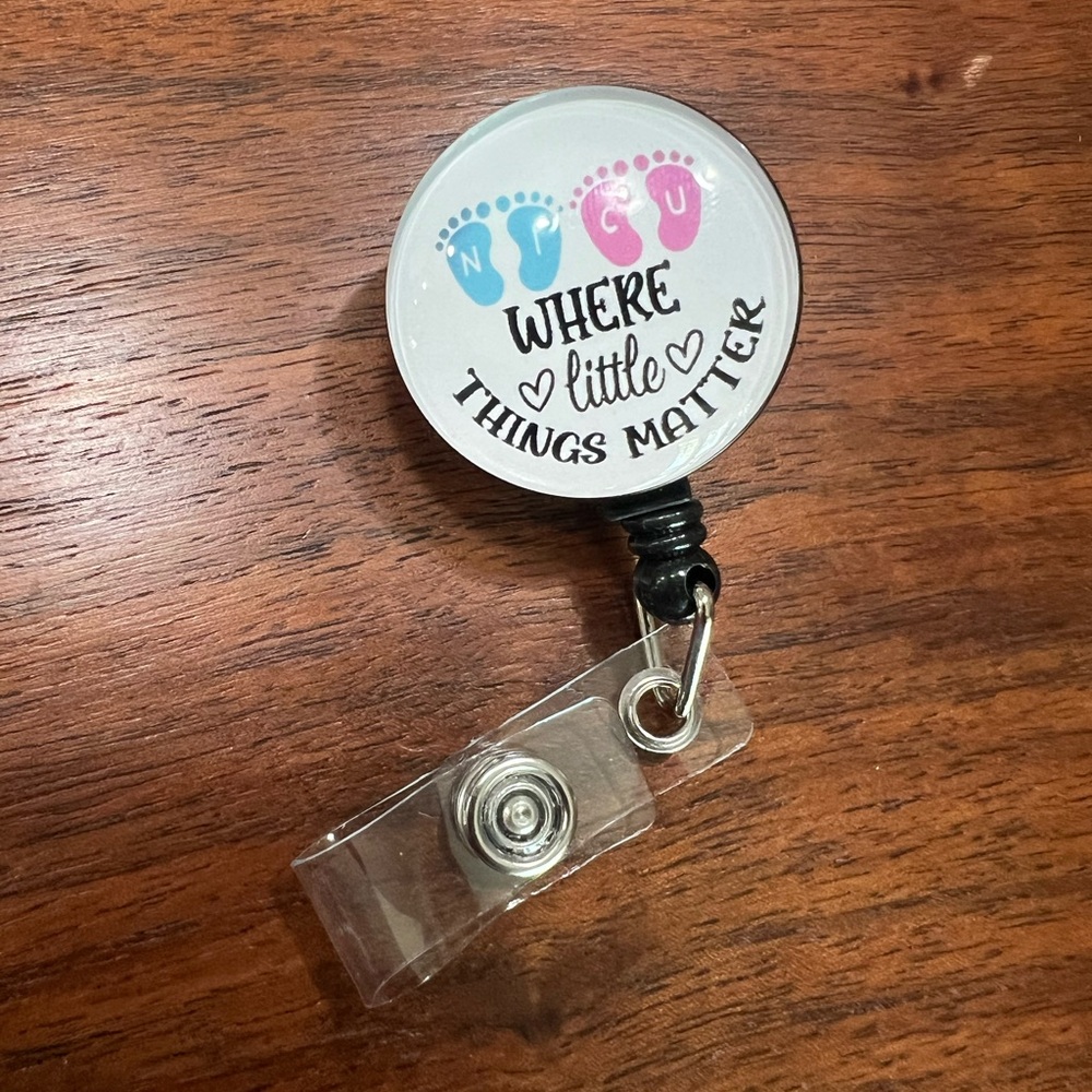 NICU Nurse Badge Reel
